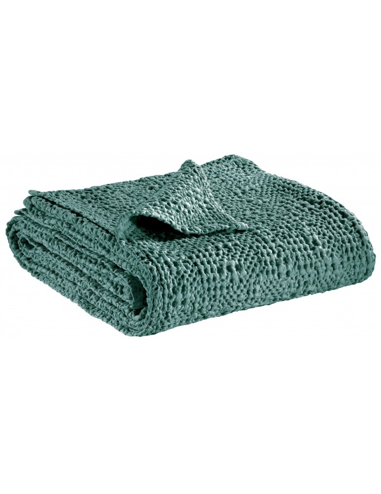 Jeté Tana Vert de gris 180 x 260 1308525000Vivaraise