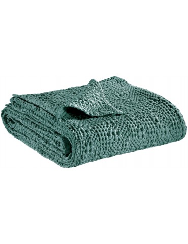 Jeté Tana Vert de gris 260 x 260 1308527000Vivaraise