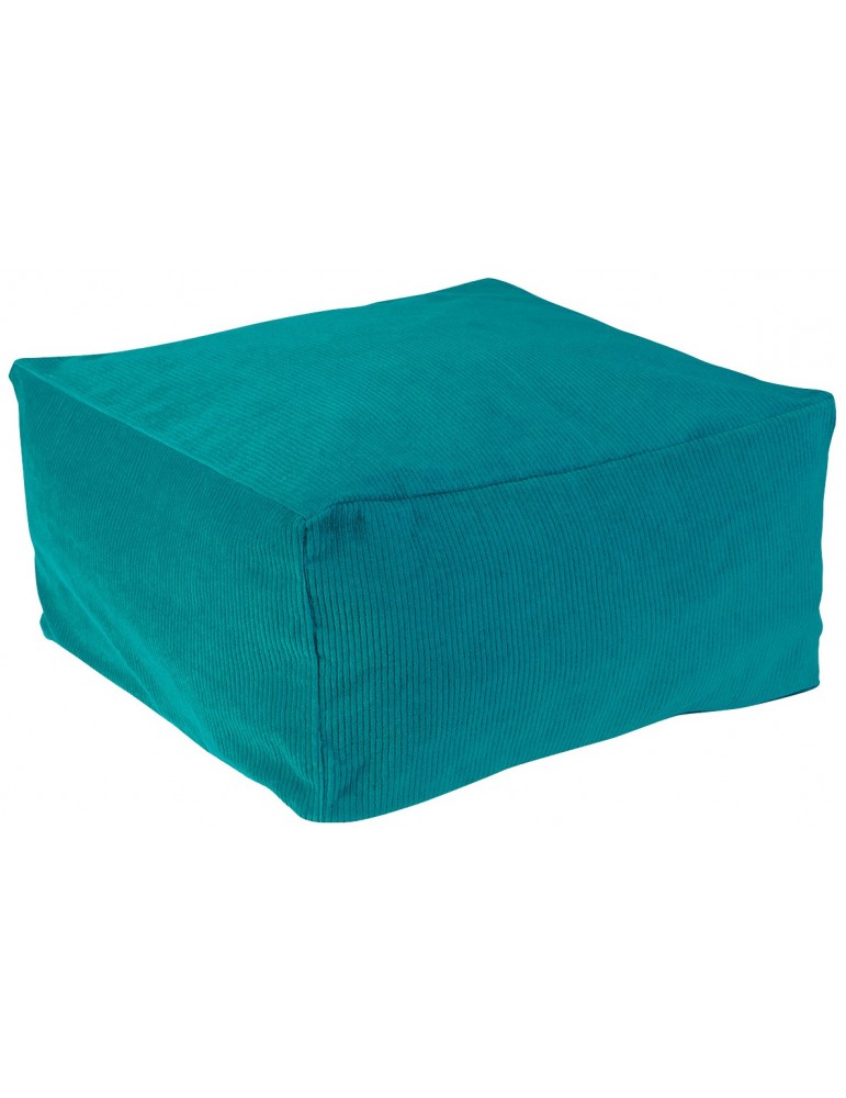 Pouf Lisette Topaze 40 x 40 x 20 1308295000Vivaraise