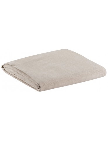 Drap housse Zeff Naturel 160 x 200 1306362000Vivaraise