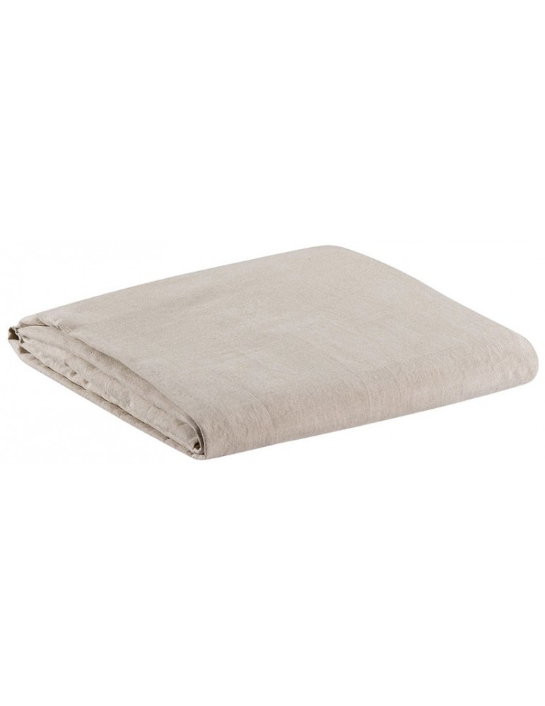 Drap Housse Zeff Naturel 140 X 190 1306361000Vivaraise