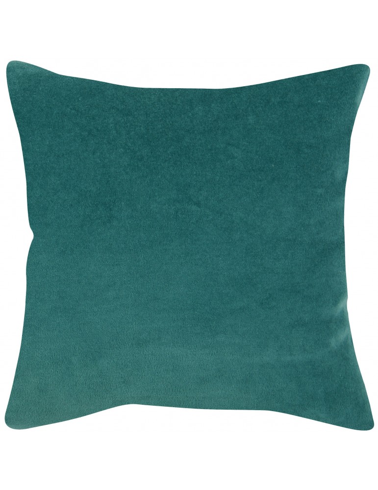 Coussin uni Elise Vert de gris 45 x 45 1308212000Vivaraise