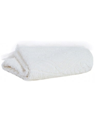 Serviette de toilette Zoé Craie 50 X 100 1302056000Vivaraise