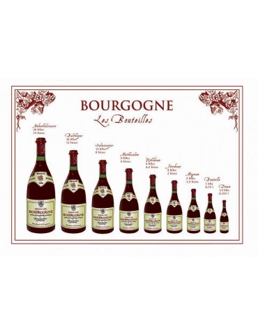 Torchon Bouteille Bourgogne Blanc 72 X 48 8491242000Winkler