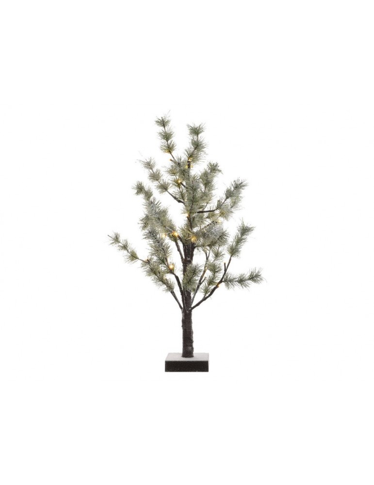 Sapin LED décoratif sur pied vert H.60cm DEO3705049