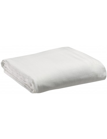 Drap housse Zeff Blanc 140x190 bonnet 30cm 1308866000Vivaraise