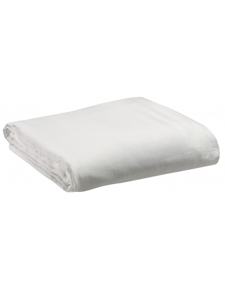 Drap housse Zeff Blanc 160x200 bonnet 30cm 1308867000Vivaraise