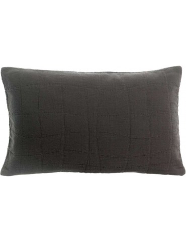 Coussin recyclé Titou Carbone 30 x 50 1895375000Vivaraise