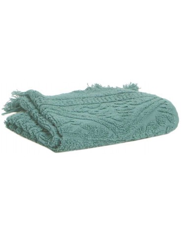 Drap de Bain Zoe Vert de gris 100 x 180 1306983000Vivaraise