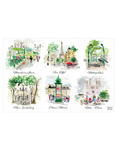 Set de table Paris Scénettes Assortis 30 x 45 5283040000Winkler