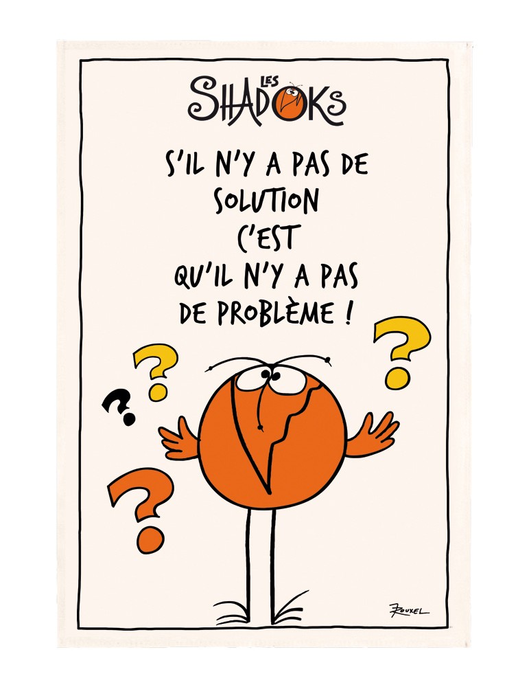 Torchon Shadok Sans solution Ecru 48 x 72 1831090000Winkler