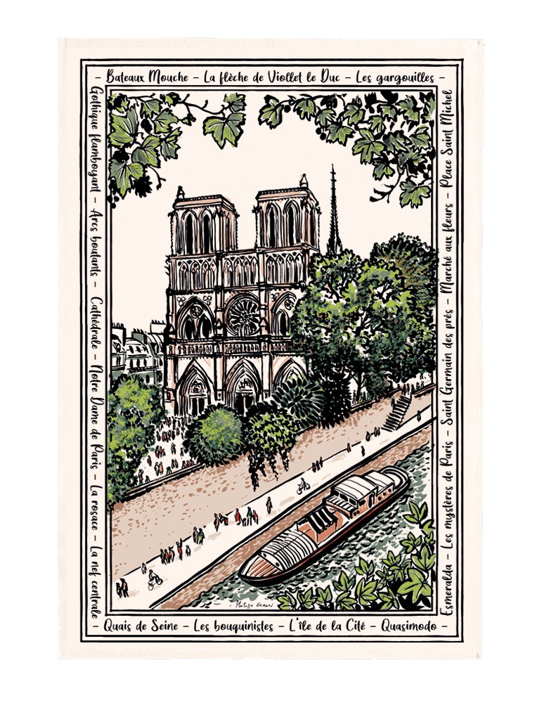 Torchon Notre dame Ecru 48 x 72 1608090000Winkler