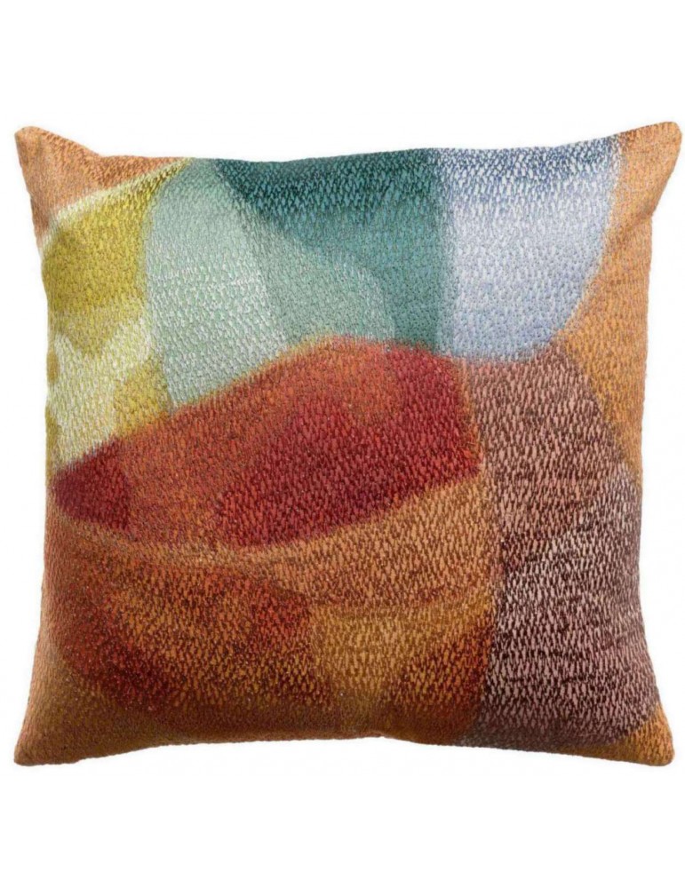 Coussin brodé Nevio Multico 45 x 45 1986000000Vivaraise