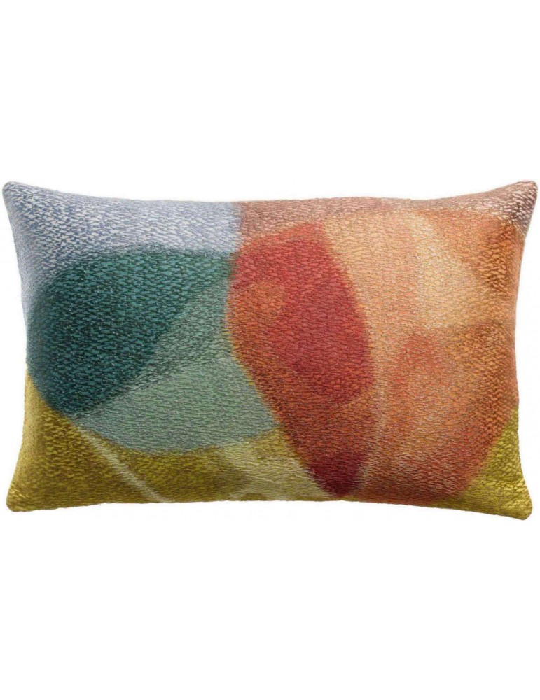 Coussin brodé Nevio Multico 30 x 50 1987000000Vivaraise