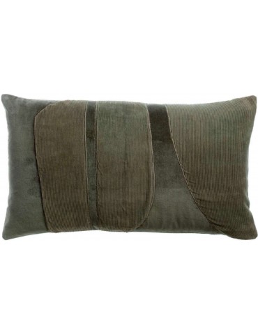 Coussin Fara côtelé Thym 40 x 65 1117024000Vivaraise