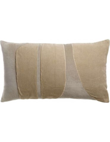 Coussin Fara côtelé Lin 40 x 65 1117015000Vivaraise