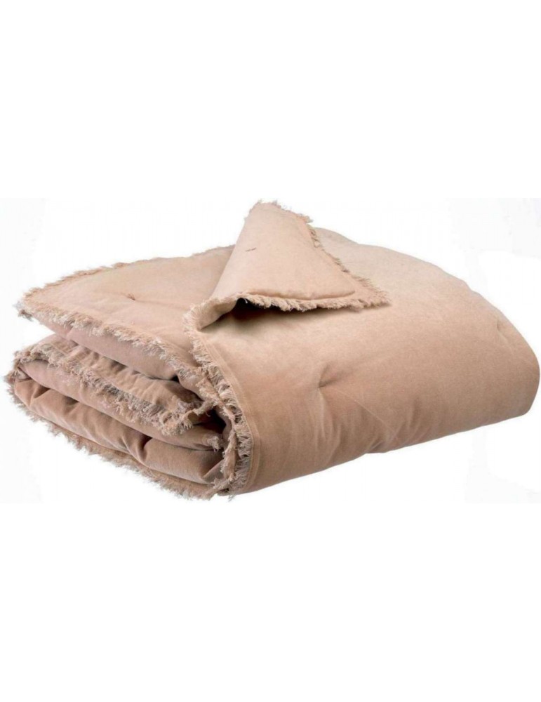 Jeté uni Fara Taupe 260 x 260 5792017000Vivaraise