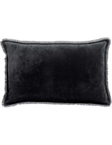 Coussin uni Fara Caviar 40 x 65 5743079000Vivaraise