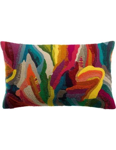 Coussin brodé Betty Multico 30 x 50 1995001000Vivaraise