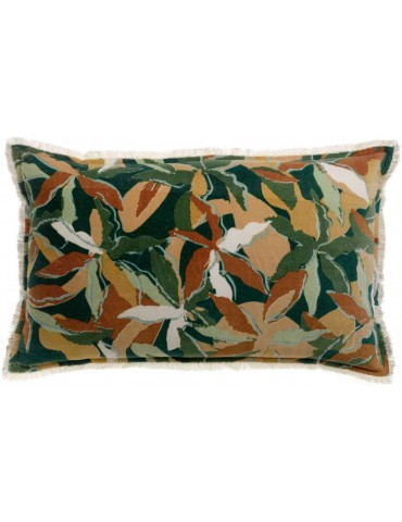 Coussin imprimé Alina Pétrole 40 x 65 1120068000Vivaraise