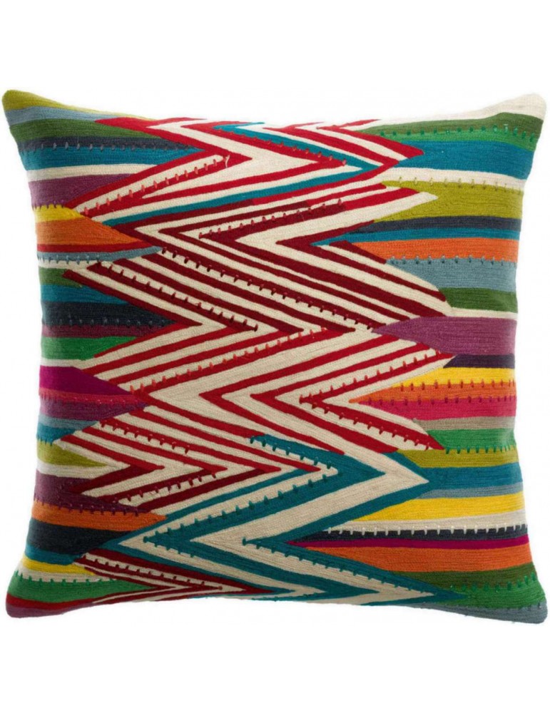 Coussin brodé Zuma Multico 45 x 45 1912000000Vivaraise