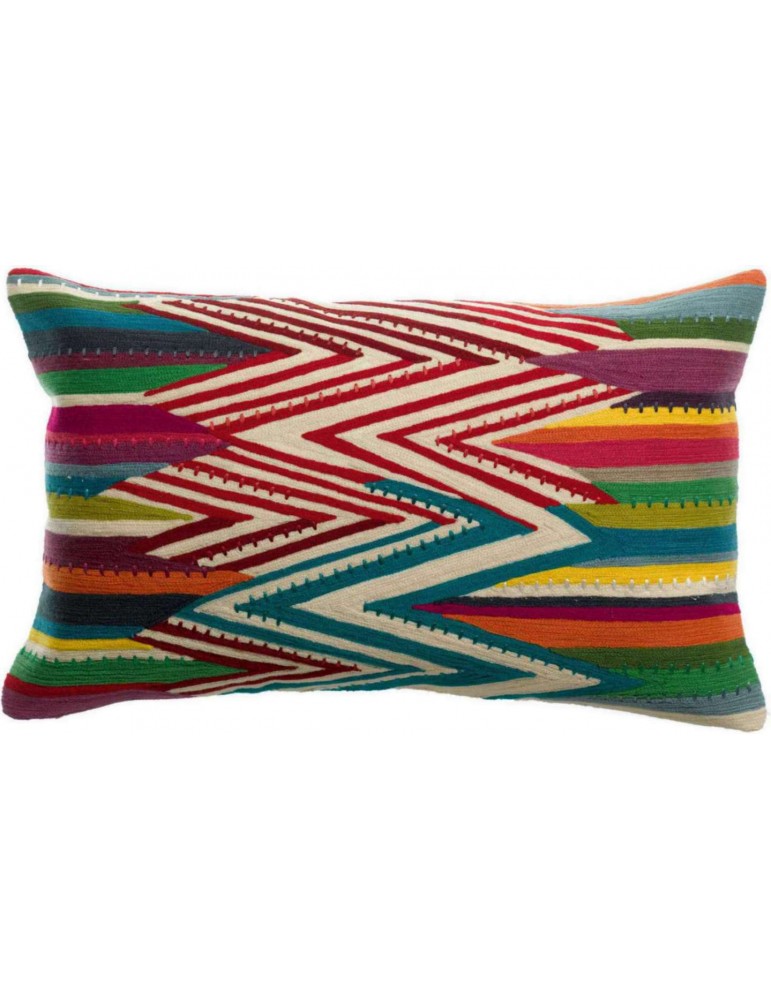 Coussin brodé Zuma Multico 30 x 50 1913000000Vivaraise