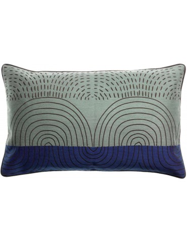 Coussin brodé Etna Touareg 40 x 65 1925067000Vivaraise