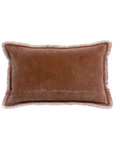 Coussin uni Fara Bois de rose 30 x 50 5019031000Vivaraise