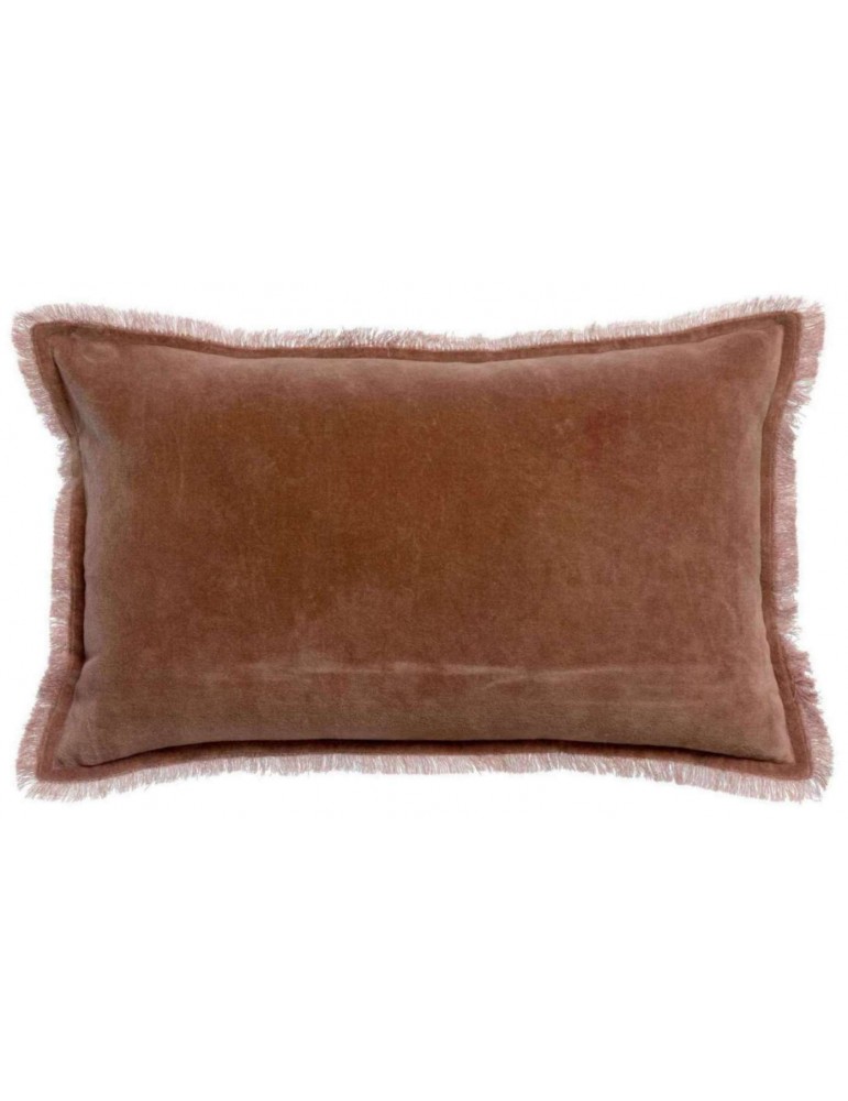 Coussin uni Fara Bois de rose 30 x 50 5019031000Vivaraise