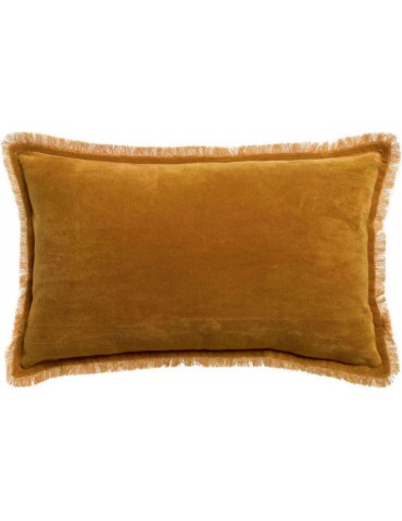 Coussin uni Fara Safran 30 x 50 5019044000Vivaraise