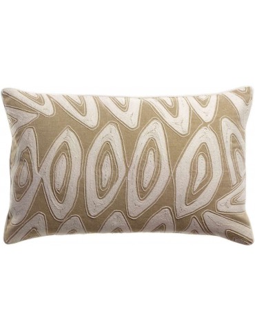 Coussin brodé Leya Neige 40 x 65 1928010000Vivaraise