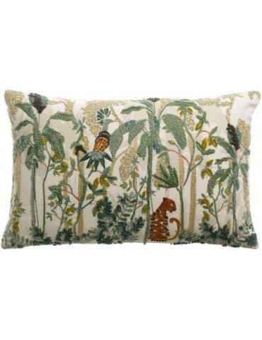 Coussin brodé Raja Multico 30 x 50 1911000000Vivaraise