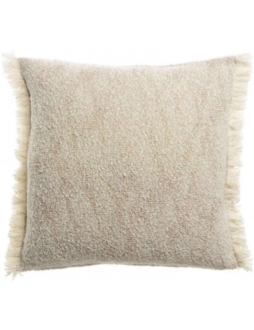 Coussin chiné Jane Cacao 45 x 45 1931088000Vivaraise