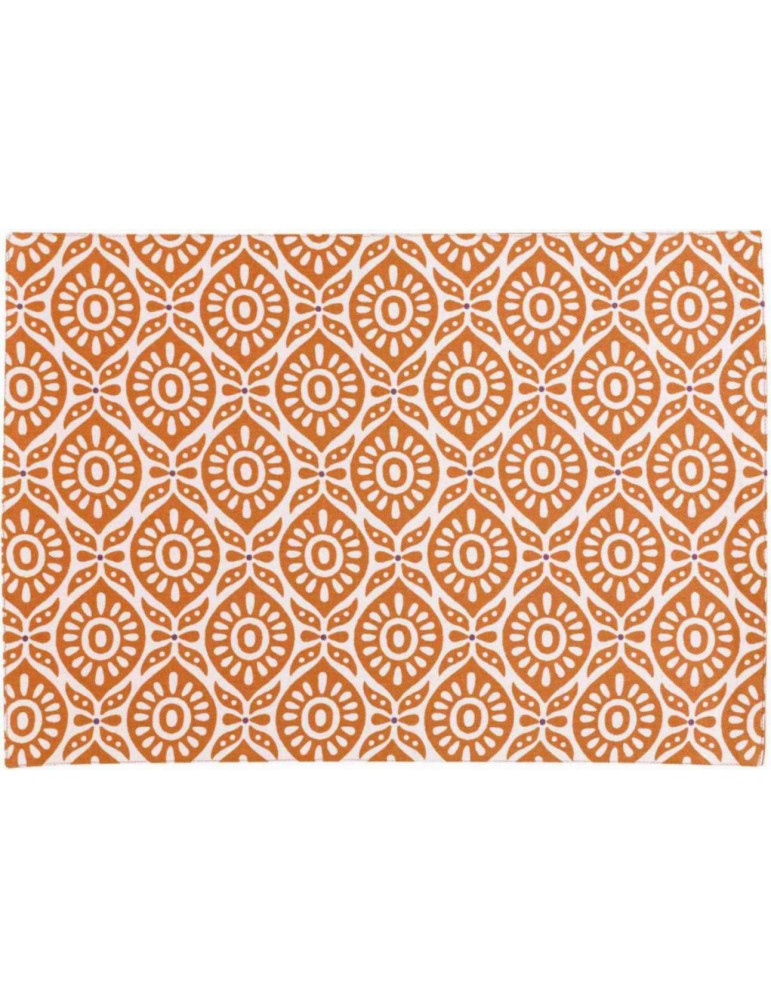 Set de table enduit Citrus recyclé Terracotta 33 x 48 1628045000Winkler