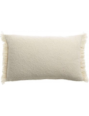 Coussin uni Jane Neige 30 x 50 1932010000Vivaraise