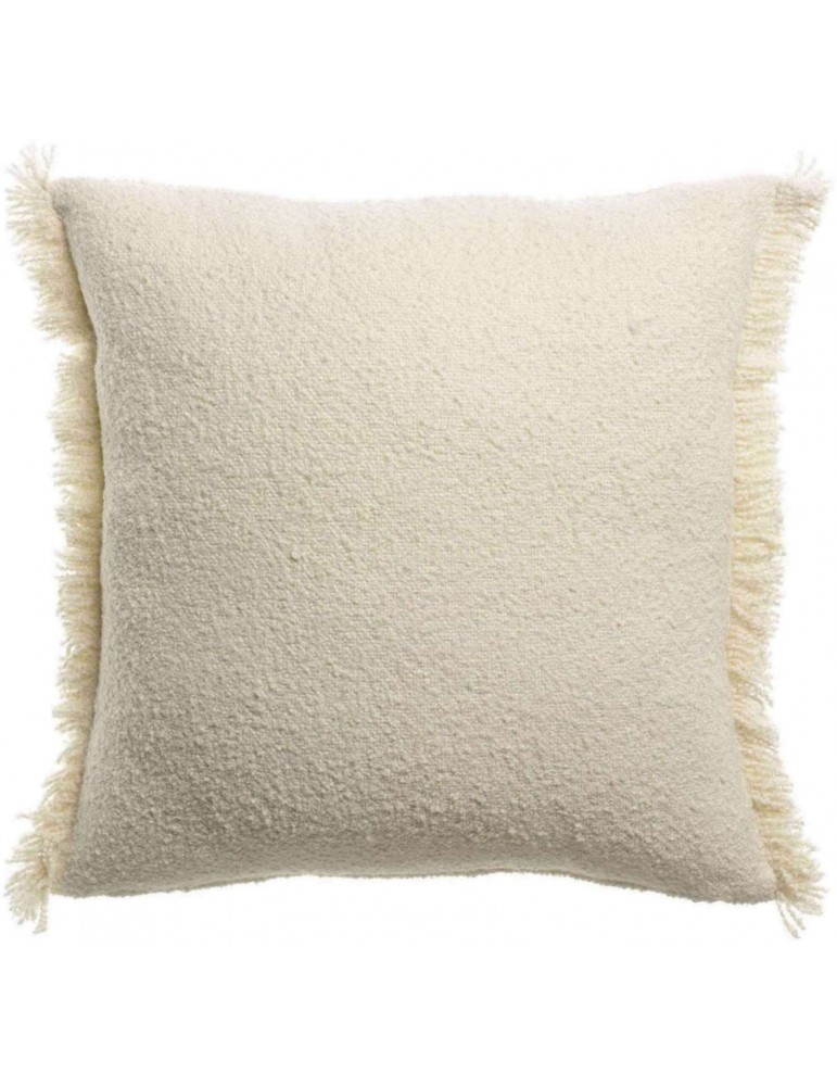 Coussin uni Jane Neige 45 x 45 1931010000Vivaraise