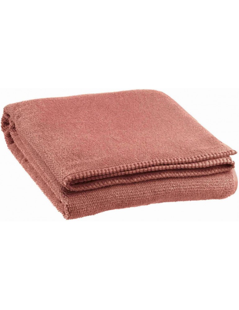 Drap de douche Bora Terracotta 70 x 130 8171444000Vivaraise