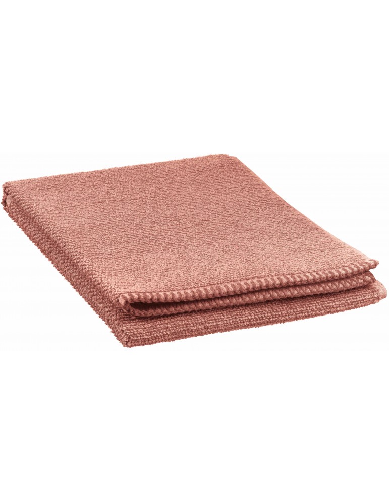 Serviette de toilette Bora Terracotta 50 x 100 8171344000Vivaraise