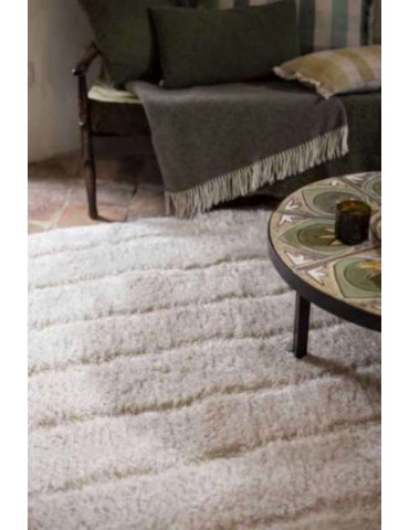 Tapis recyclé Maël Neige 200 x 290 1207015000Vivaraise