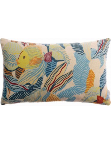 Coussin imprimÈ Dori Lagon 30 x 50 2012061000Vivaraise