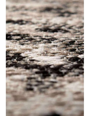 Tapis Catania 2 outdoor Noir DiamËtre 160 cm 1149079000Vivaraise