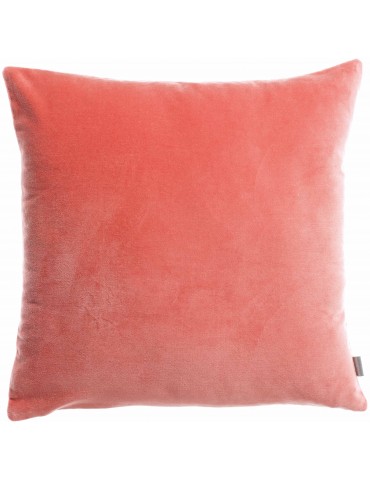 Coussin uni Elise Pêche 45 x 45 2409047000Vivaraise