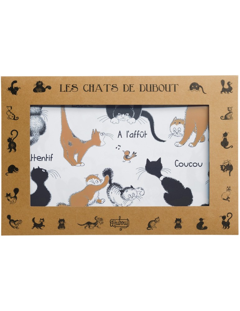 Lot de 2 sets de table Dubout Attitudes Noir/roux 30 x 45 2348071000Winkler