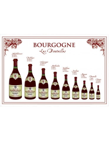 Torchon Bouteille Bourgogne Blanc 72 X 48 8491242000Winkler