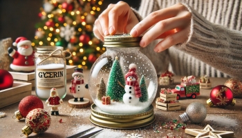 Comment créer des boules à neige de Noël